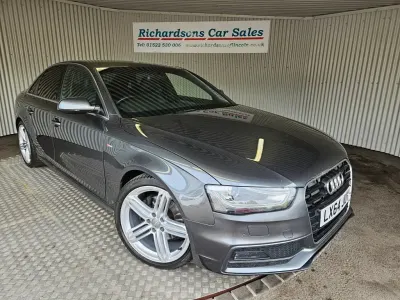 Used Audi A4 S-Line 177 HP (130 kW) 2014 Grey Sedan