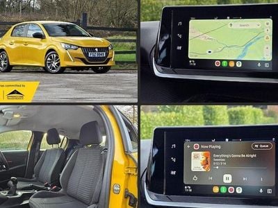 Yellow Used 2022 Peugeot 208 Active Premium Hatchback | £10,975 (Fair price)