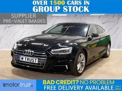 Used Audi A5 Sportback Sport 190 HP (139 kW) 2018 Black Hatchback