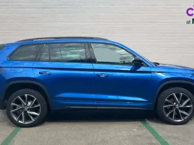 Used Skoda Kodiaq SportLine 190 HP (139 kW) 2023 Blue SUV
