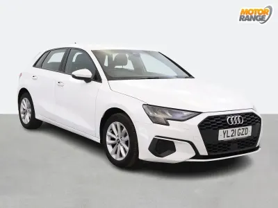 Used Audi A3 2021 White Sedan