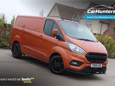 Orange Used 2019 Ford Transit Custom Limited Van | £15,495