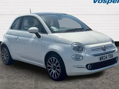 Used Fiat 500 68 HP (50 kW) 2024 White Hatchback