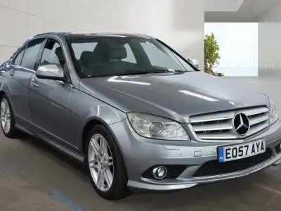 Used Mercedes C320 224 HP (164 kW) 2007 Silver Sedan