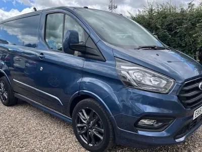 Used Ford Transit Custom Sport 170 HP (125 kW) 2019 Blue Van