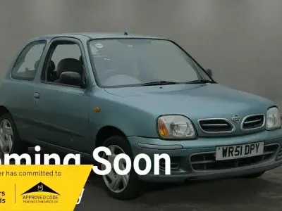 Used Nissan Micra SE 60 HP (44 kW) 2001 Green Hatchback