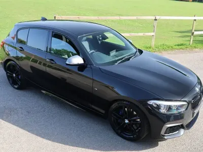 Used BMW M140 M Sport 340 HP (250 kW) 2018 Black sapphire Hatchback
