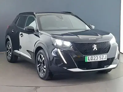 Used Peugeot e-2008 Allure+ 100 kW (136 HP) 2023 Black SUV