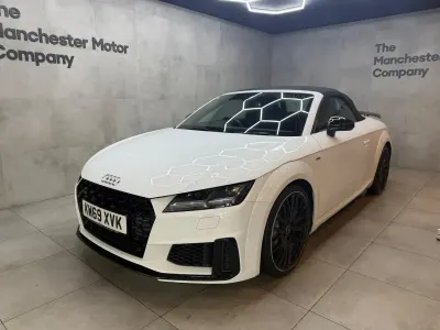 Used Audi TT Roadster Black Edition 245 HP (180 kW) 2020 White Cabriolet