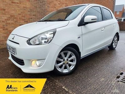 White Used 2016 Mitsubishi Mirage Hatchback | £4,984 (Fair price)