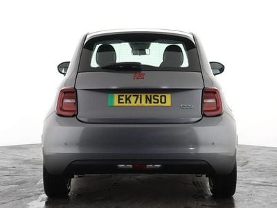 Used Fiat 500e Red 85 kW (116 HP) 2021 Grey Hatchback