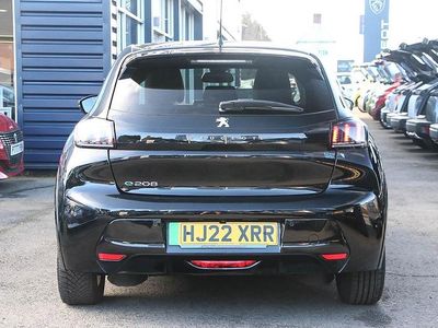 Used Peugeot e-208 Allure Premium 100 kW (136 HP) 2022 Black Hatchback