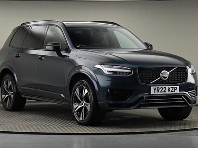 Denim blue Used 2021 Volvo XC90 R-Design SUV | £38,200 (Fair price)