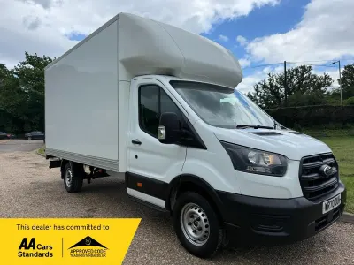 Used Ford Transit S 130 HP (95 kW) 2020 White Cabriolet