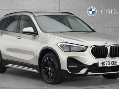 Used BMW X1 Sport Line 217 HP (159 kW) 2020 Silver SUV