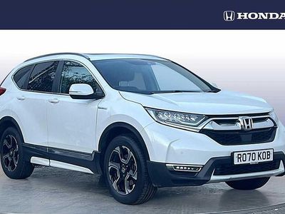 White Used 2020 Honda CR-V Hybrid SUV | £18,066 (Fair price)