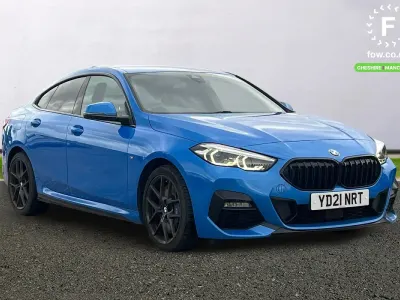 Usado BMW 218 Comfort Edition 2021 Azul Coupe