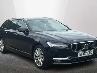 Used Volvo V90 Inscription 232 HP (170 kW) 2017 Blue Estate