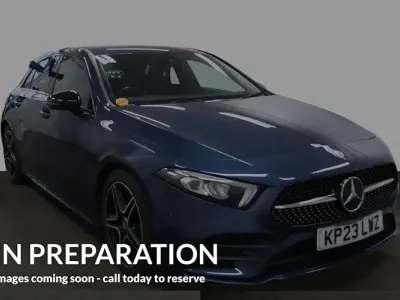 Used Mercedes A200 Executive 163 HP (119 kW) 2022 Blue Hatchback