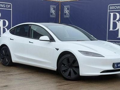 White Used 2024 Tesla Model 3 RWD Sedan | £27,999 (Expensive)