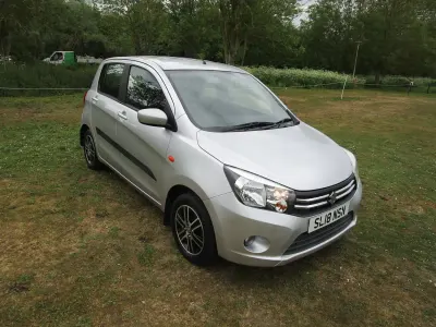 Usado Suzuki Celerio SZ4 68 CV (50 kW) 2018 Plateado Utilitario