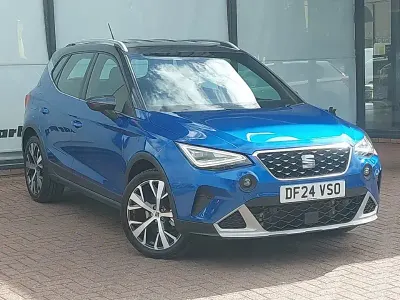 Used Seat Arona Xperience Lux 115 HP (84 kW) 2024 Blue SUV