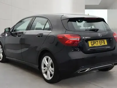 Used Mercedes A180 Premium 2017 Black Hatchback