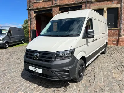 New VW Crafter 140 HP (102 kW) 2026 Ascot grey Van