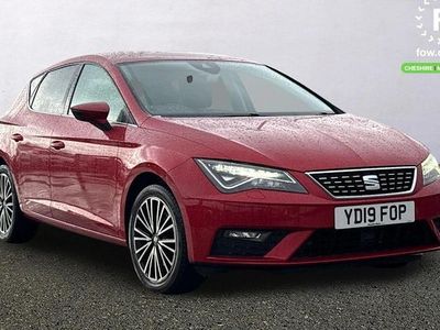 Used Seat Leon XCELLENCE Lux 190 HP (139 kW) 2019 Red Hatchback
