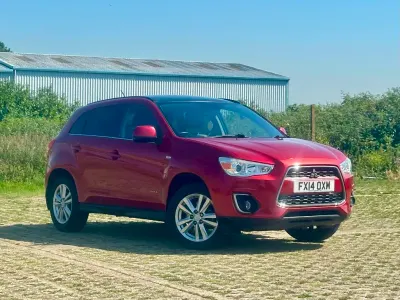 Used Mitsubishi ASX 2014 Red SUV