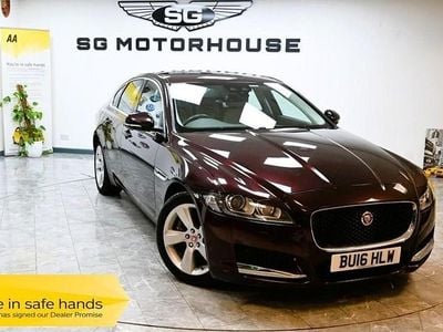 Red Used 2016 Jaguar XF Portfolio Sedan | £8,495 (Fair price)