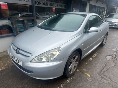 used Peugeot 307 CC 2.0 COUPE 2d 135 BHP