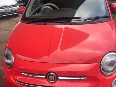 Used Fiat 500 Pop Star 69 HP (50 kW) 2017 Pink Hatchback