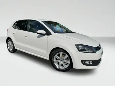 Begagnad VW Polo Edition 60 HK (44 kW) 2013 Vit Halvkombi