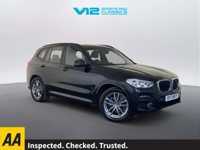 Begagnad BMW X3 M Sport 292 HK (214 kW) 2021 Svart SUV