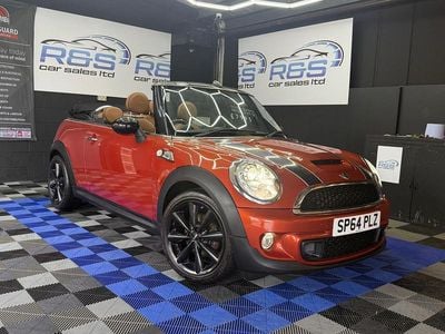 Used Mini Cooper S Cabriolet 2014 Orange Cabriolet