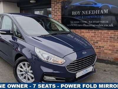 Used Ford S-MAX Zetec 150 HP (110 kW) 2021 Blue MPV
