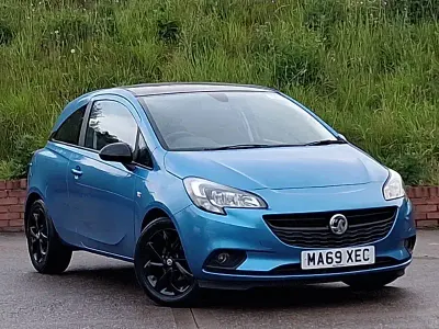 Begagnad Vauxhall Corsa 75 HK (55 kW) 2019 Blå Halvkombi