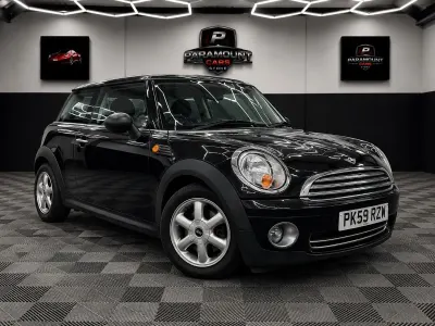 Used Mini ONE Hatch 95 HP (69 kW) 2009 Black Hatchback