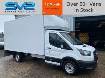 used Ford Transit EXTRA LONG XLWB 4.1M LOAD EURO 6 TAIL LIFT LUTON ** AIR CON **