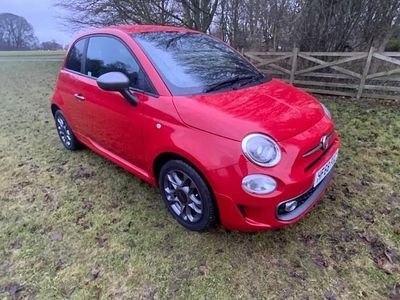 Used Fiat 500 S 69 HP (50 kW) 2018 Red Hatchback