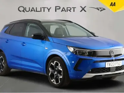 Used Vauxhall Grandland X Ultimate 130 HP (95 kW) 2023 Blue SUV