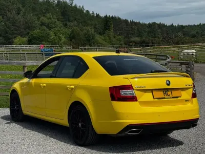 Used Skoda Octavia vRS 2014 Yellow Estate