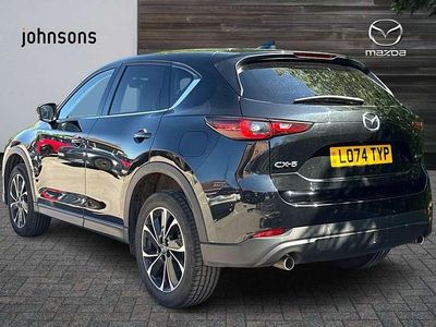 Begagnad Mazda CX-5 Exclusive-Line 165 HK (121 kW) 2025 Svart SUV