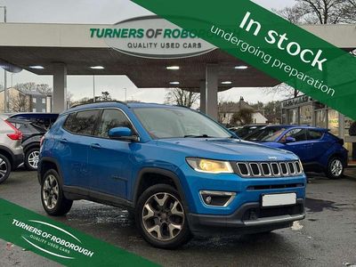 Blue Used 2019 Jeep Compass Limited SUV | £14,000 (Fair price)