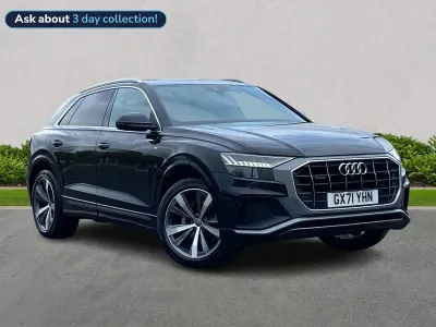Używany Audi Q8 Comfort 281 KM (206 kW) 2021 Czarny SUV