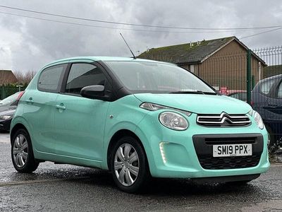 Used Citroën C1 Feel 72 HP (52 kW) 2019 Green Hatchback