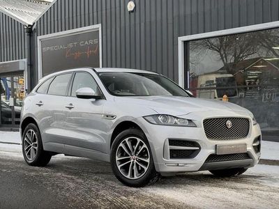 Silver Used 2019 Jaguar F-Pace R-Sport SUV | £16,000 (Fair price)