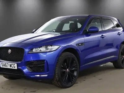 Used Jaguar F-Pace R-Sport 240 HP (176 kW) 2017 Blue SUV