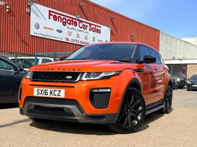 Used Land Rover Range Rover evoque HSE Dynamic 2016 Orange SUV